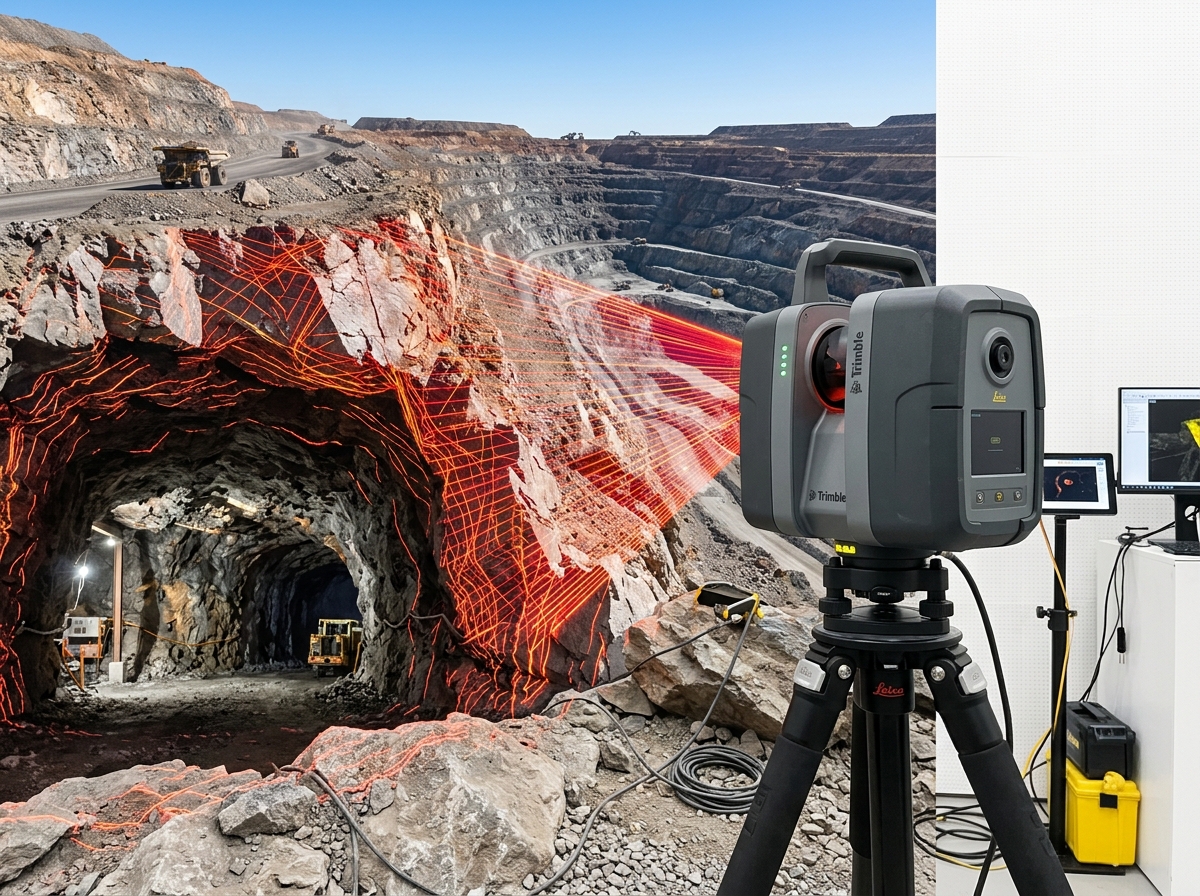 High-definition 3D laser scanning for surface and underground mining operations in South Africa