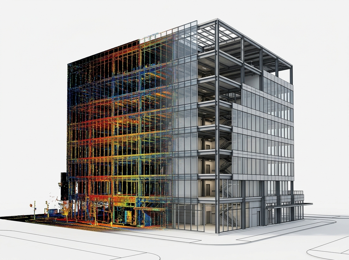 Real 3D Laser Scanning Hardware operating on site in South Africa